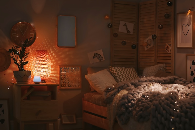 Bedroom reserved for sleep