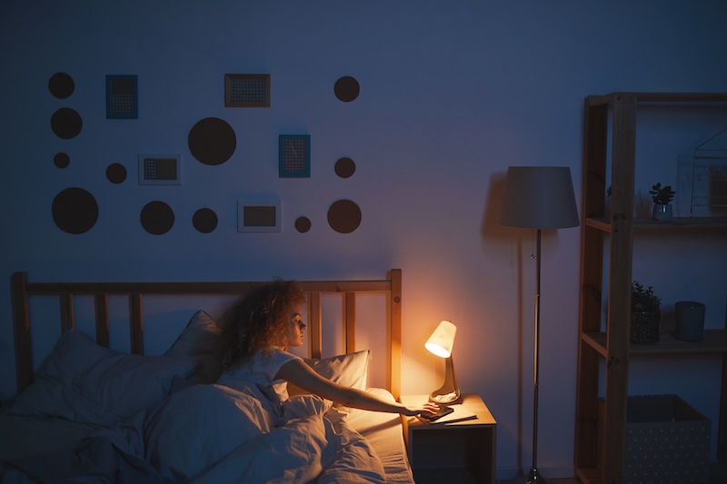 Dim lights for better sleep