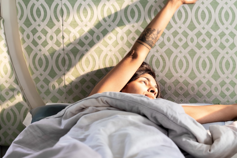 Morning sunlight for circadian rhythm